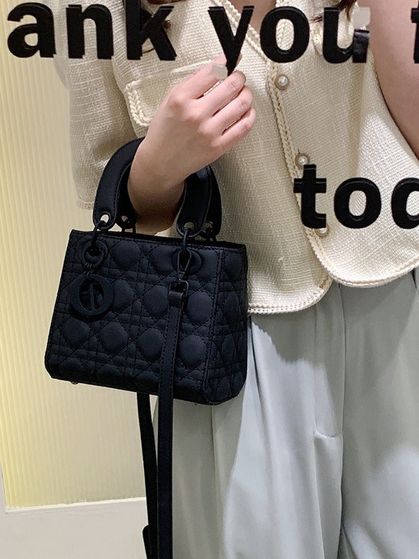 Frosted PU Handbag Compact Small Fashion Crossbody Bag Shoulder Bags