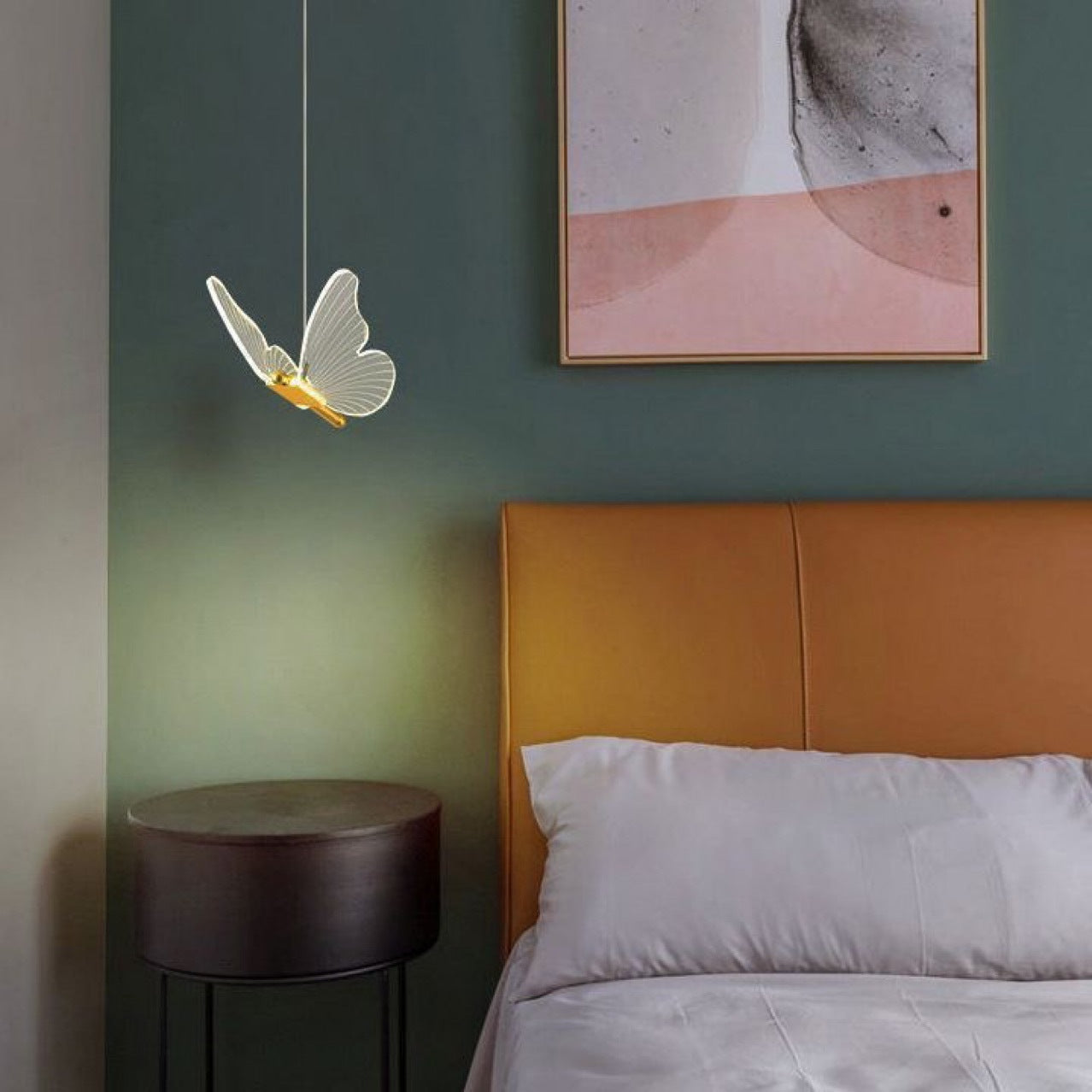 Butterfly LED Chandelier Minimalist Luxe Pendant Lighting Bedroom Dining Area