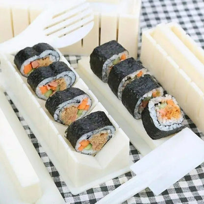DIY Sushi Mold Molds Round, Square, Heart-Shaped Rolls Assist Food Kitchen