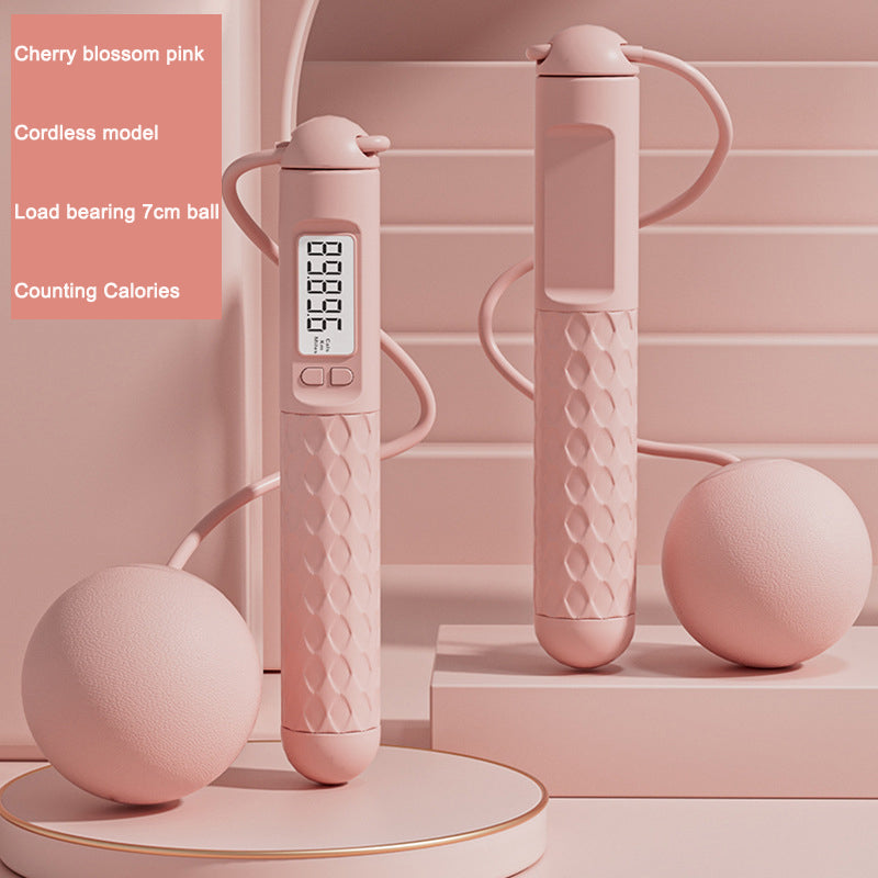 Digital Exercise Skipping Rope Calorie Counter Speed Control Workout Accessory