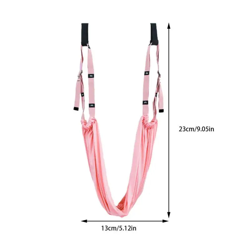 Aerial Yoga Hammock Swing Door Stretch Belts Rope Adjustable Strap Hanging Kit