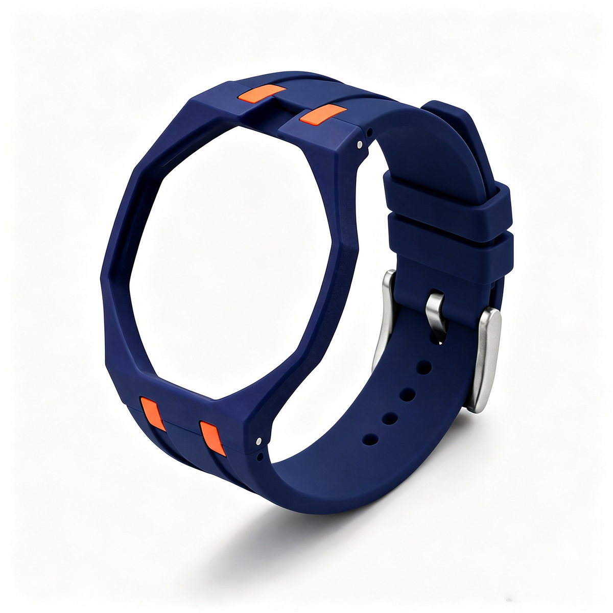 For AP x Swatch Royal Pop Watch Case Strap 3 12 Crown Blue White Black Red