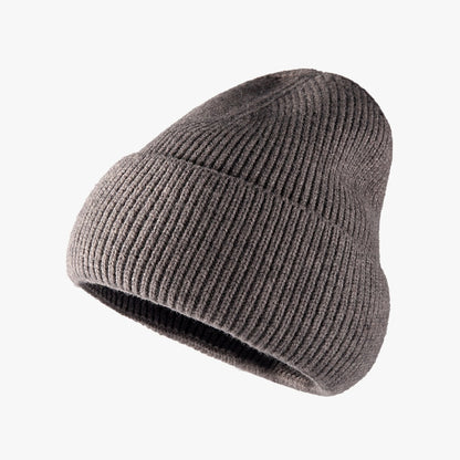 Unisex Knitted Beanie Hat for Winter and Autumn, Warm Outdoor Fashion Accessory