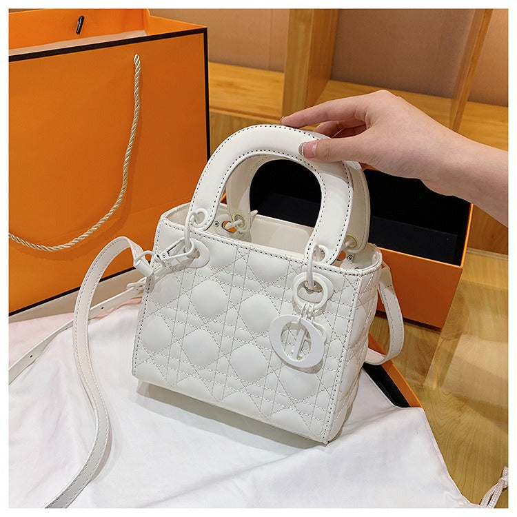 Frosted PU Handbag Compact Small Fashion Crossbody Bag Shoulder Bags