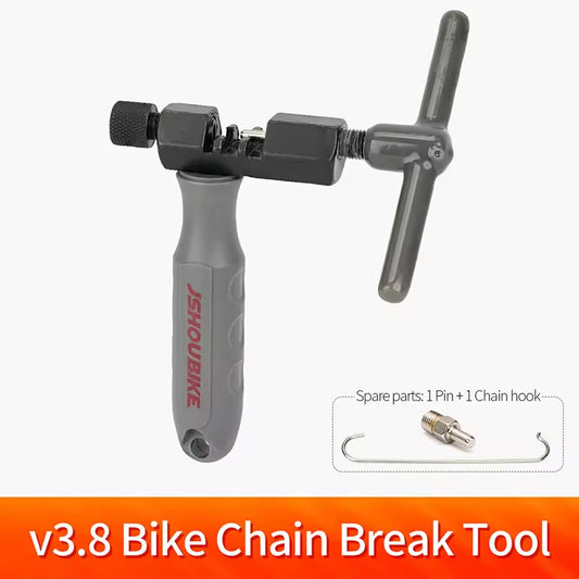 Universal Bike Chain Breaker v3.8: Single to 12-Speed MTB Road Bike Repair Tool