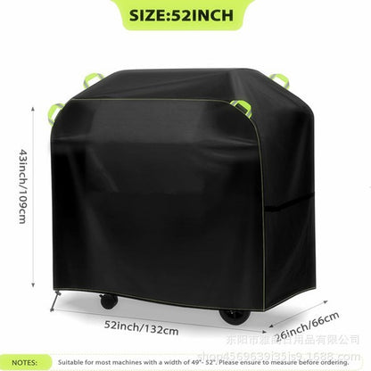 Waterproof BBQ Grill Cover with UV Protection, Drawstring, Reflective Handles