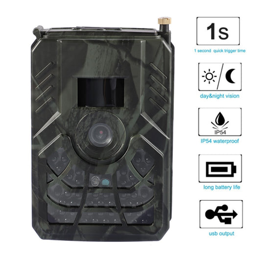 PR300C 720P HD Trail Camera Outdoor Wildlife Monitoring Night Vision Waterproof