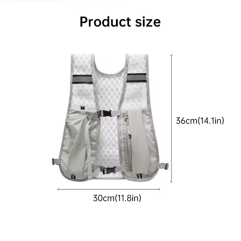 Lightweight Outdoor Sports Vest Water-Repellent with Multiple Storage Options