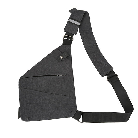 Sports Waist Bag Lightweight Shoulder Chest Pack Anti-Theft Secure Travel Pouch