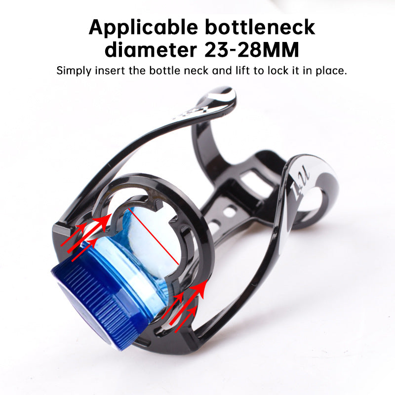 Figure Eight Bike Bottle Cage Locking Anti Shake Nylon Holder For Mtb Road Bikes