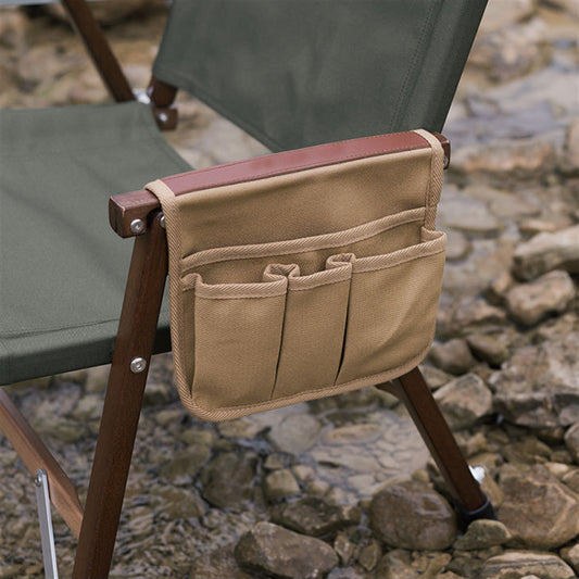 Outdoor Camping Chair Utility Side Storage Bag Multifunctional Armrest Organizer