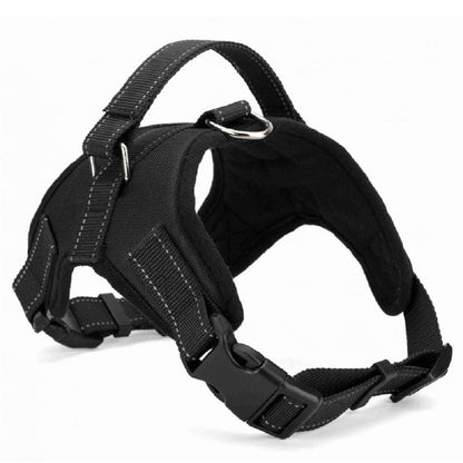 Adjustable Dog Harness Handle Large & Small Pet Supplies No-Pull Red Black Camo