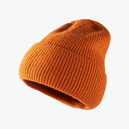 Unisex Knitted Beanie Hat for Winter and Autumn, Warm Outdoor Fashion Accessory