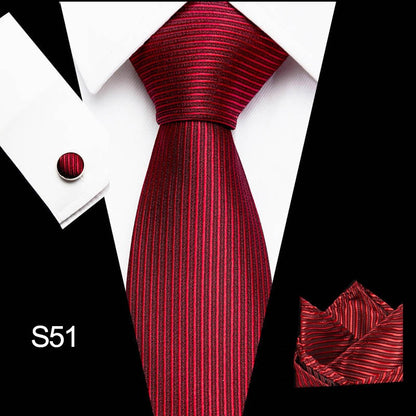 Men's 3pc Tie Set Suit Accessory 53 Options Elegant Designs Smart Business