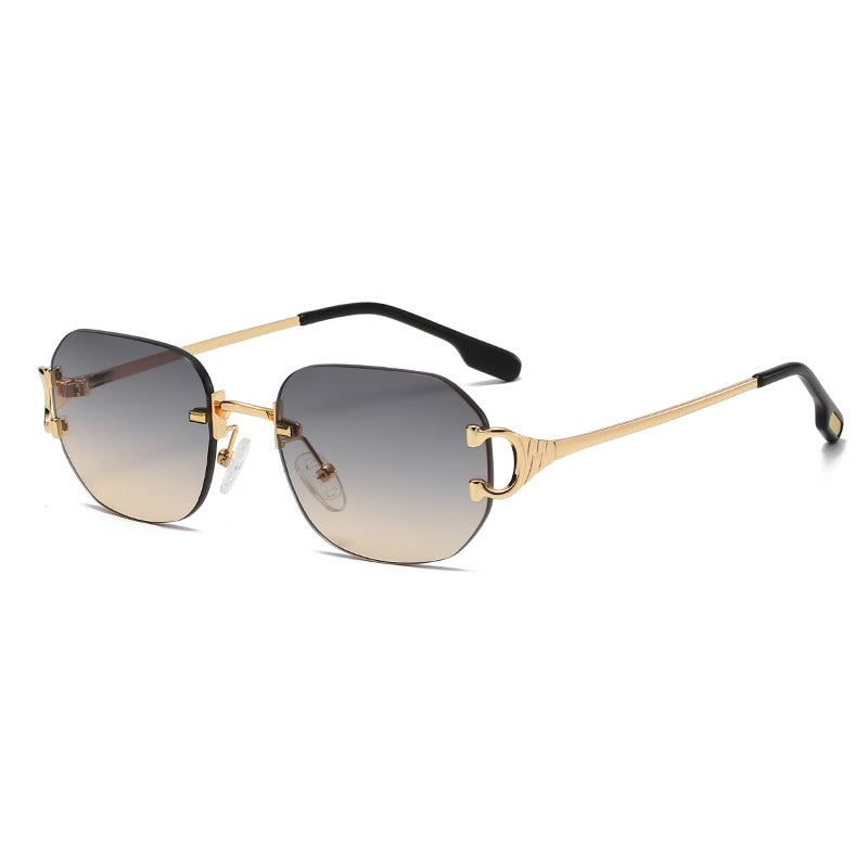 Men's UV400 Square Frame Sunglasses Durable for Outdoor Sports and Activities