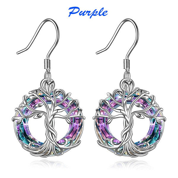 925 Sterling Silver Tree of Life Pendant Necklace Earrings Gift Jewellery Jewelry