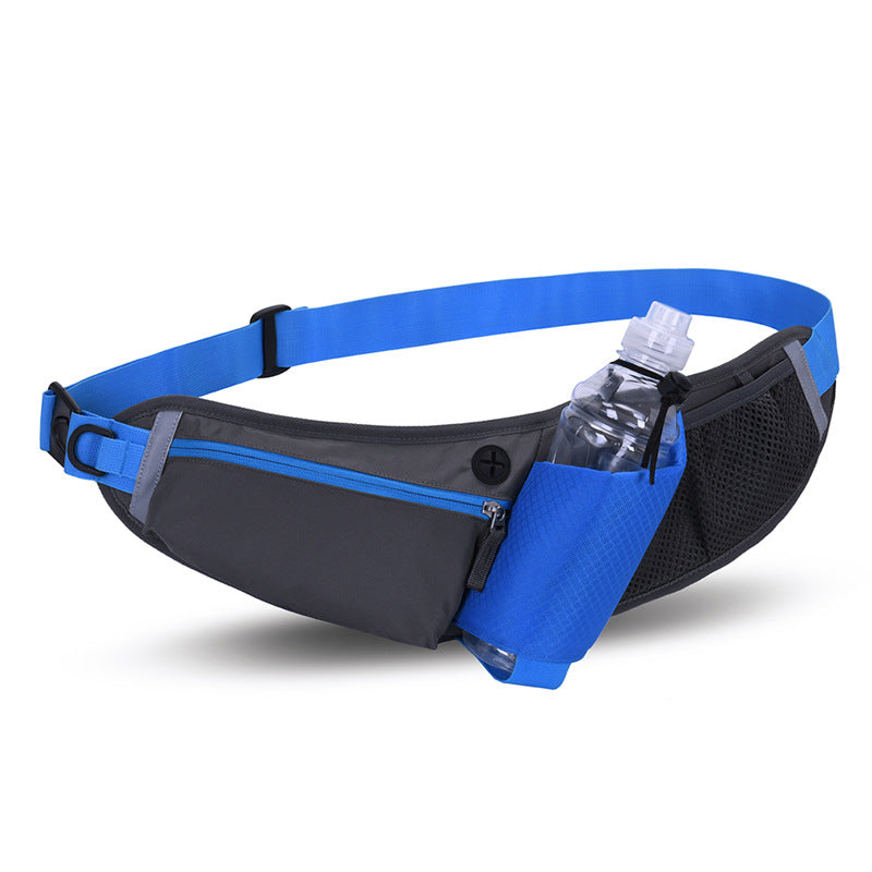 Adjustable Hydration Running Waist Pack Water Bottle Holder Storage Pockets Sport