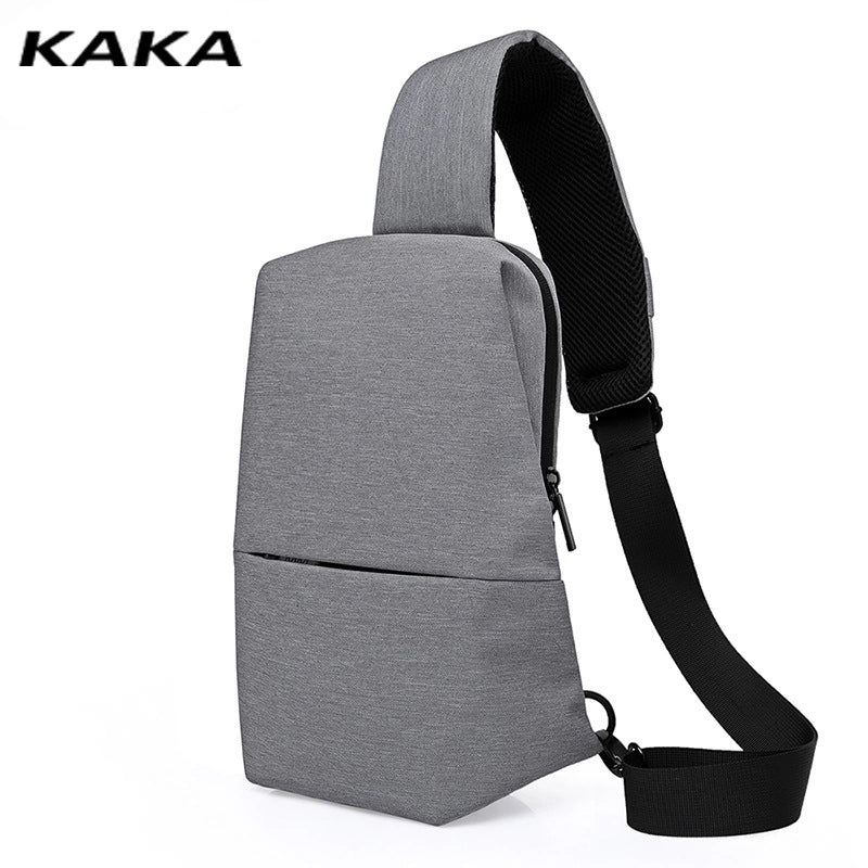 Waterproof Sports Messenger Chest Bag Lightweight Secure Zip Adjustable Strap