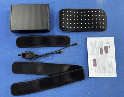 60 LED Infrared Therapy Pad Portable Adjustable Straps Built In Or External