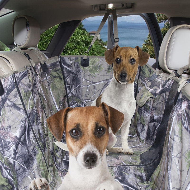 Upgraded Waterproof Dog Car Seat Cover W/ Storage Bag & Leash All Cars SUVs