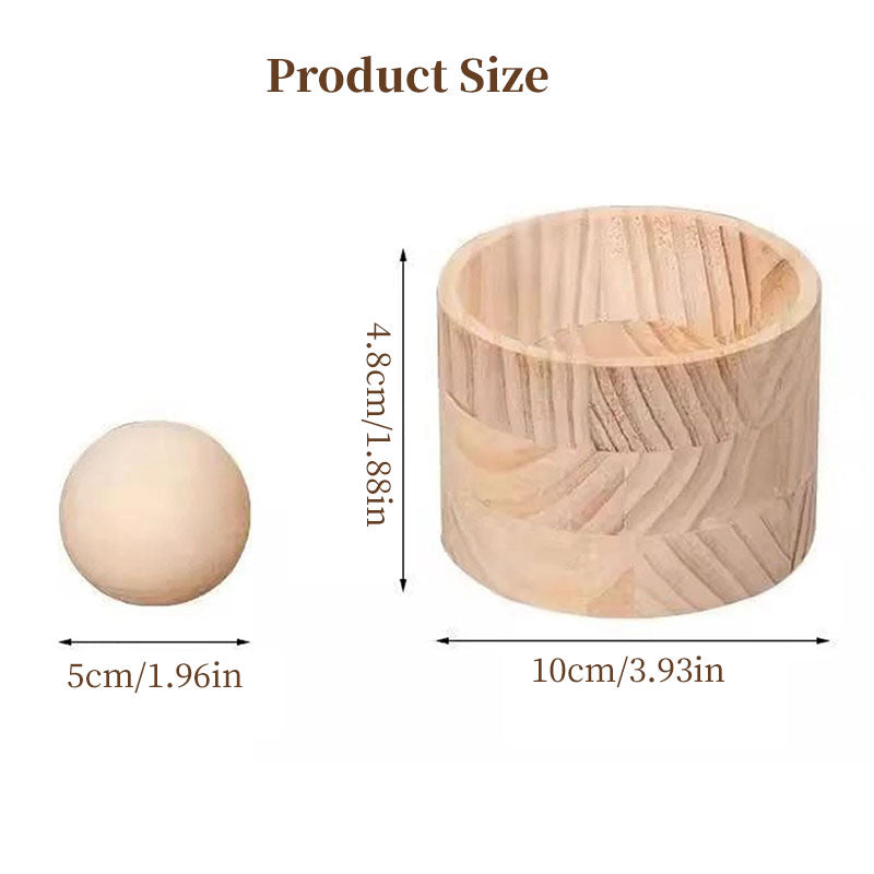 Wooden Dumpling Press Kitchen Gadget Efficient Dough Wrapper Mould Maker Tool