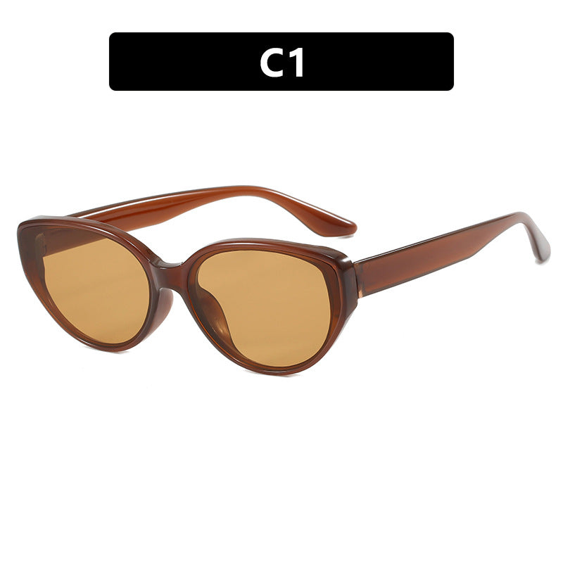 Women's Cat's Eye Sunglasses UV Protection Small Frame Stylish Durable Lightweight