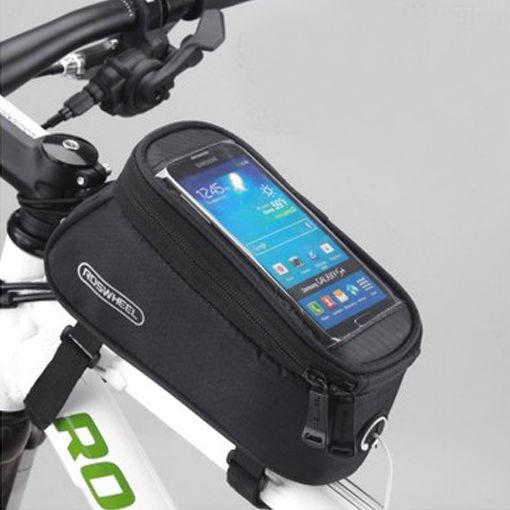 Bicycle Phone Mount Secure Handlebar Grip Lightweight Quick Installation Access
