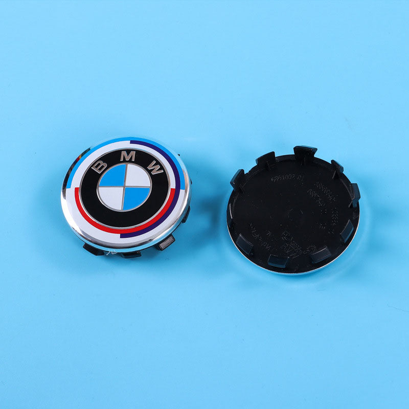 Wheel Centre Cap Cover Fits BMW Series 1 3 5 7 X1 X3 X5 68mm 56mm Blue Hub Caps