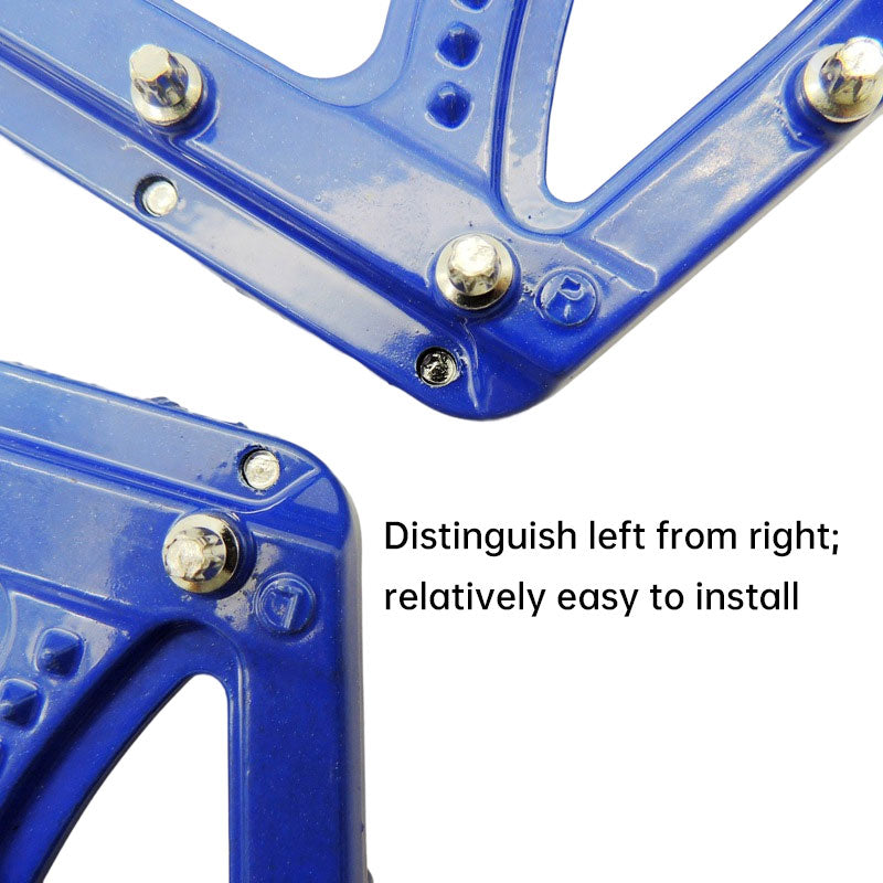 MG22 Mountain Bike Pedals Triple Bearing System Molybdenum Steel Durable Design