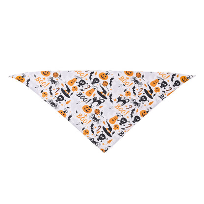 Adjustable Holiday Festive Pet Bandana Scarf Bib Seasonal Design for Dogs Cats
