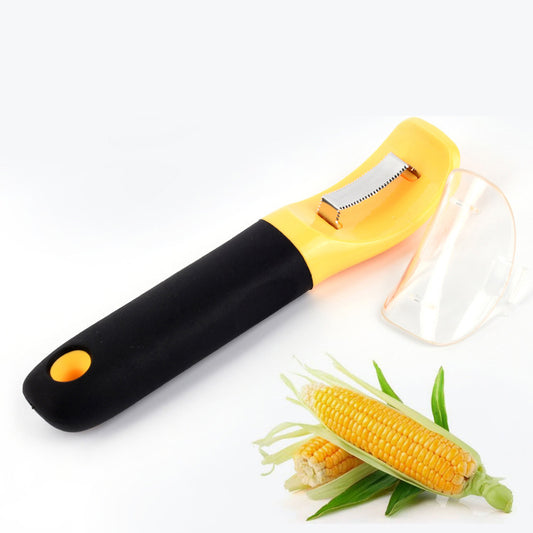 Corn Shaver Kitchen Utensil Serrated Blade Protective Cover Hanging Hole 15cm