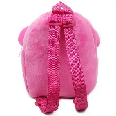 Toddler Girls Cartoon Character Plush Backpack School Bag Soft Adjustable Straps