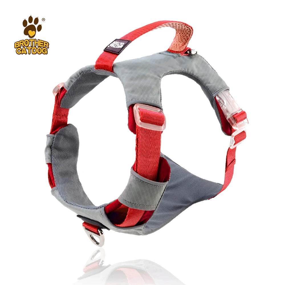 Reflective Adjustable Pet Dog Harness Vest Training Large Dogs Supplies