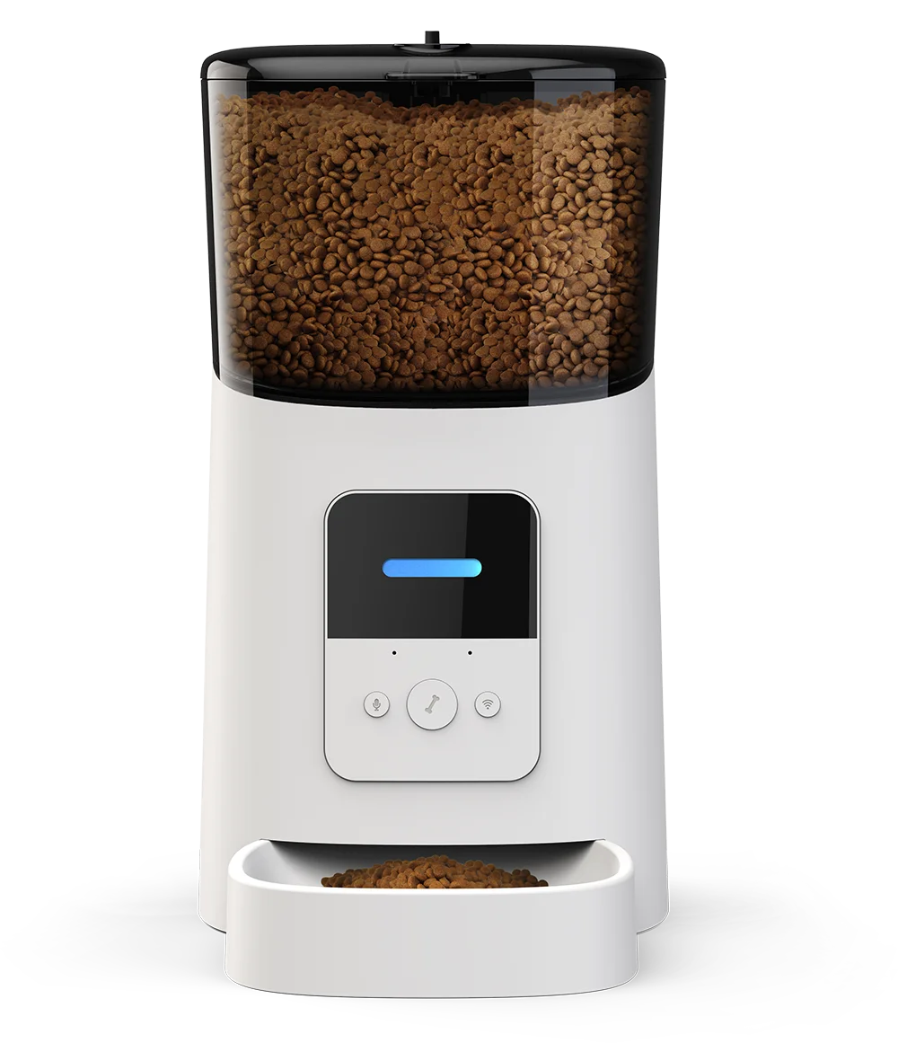 6L Automatic Wifi Enabled Voice Smart Pet Dog Cat Feeder Food Dispenser Tech CE