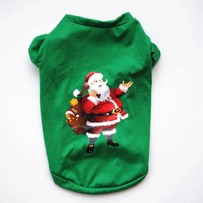 Christmas Dog Clothes Holiday Pet Outfits Festive Designs Xmas Clothing