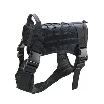 Tactical Dog Harness Training Vest Breathable Military No-Pull Adjustable Gear