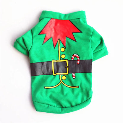 Christmas Dog Clothes Holiday Pet Outfits Festive Designs Xmas Clothing