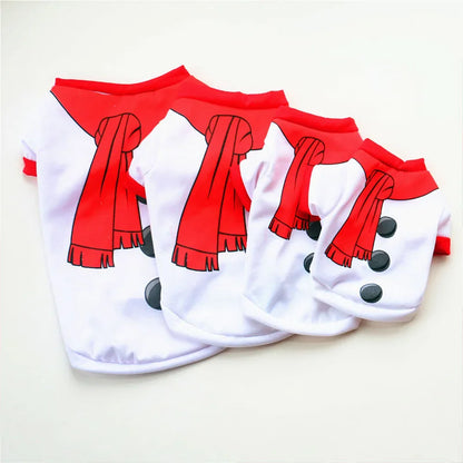 Christmas Dog Clothes Holiday Pet Outfits Festive Designs Xmas Clothing