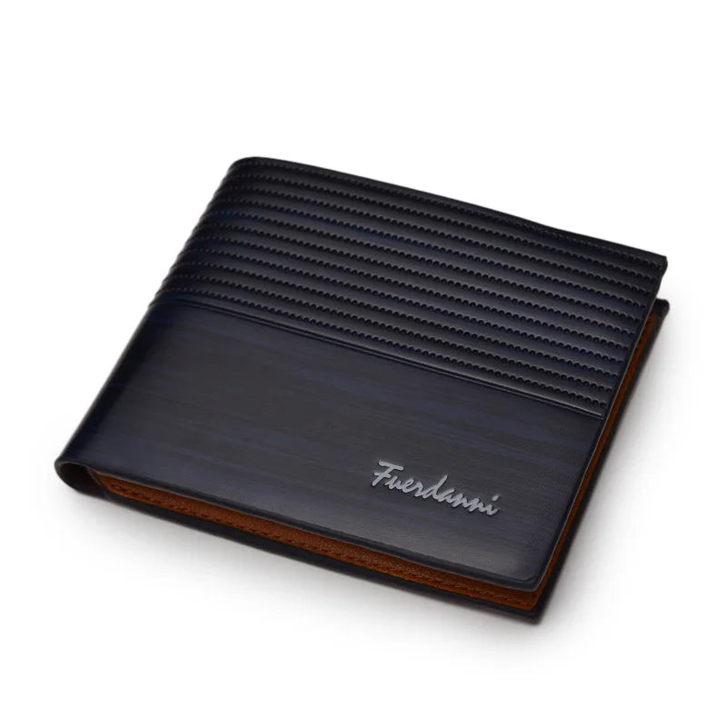 Slim Mens Leather Wallet RFID Blocking Card Holder Money Clip Secure Organizer