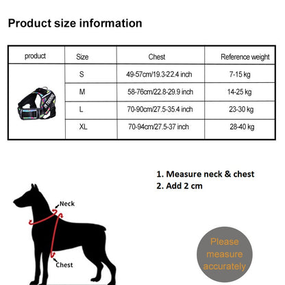 Personalised No-Pull Padded Dog Harness